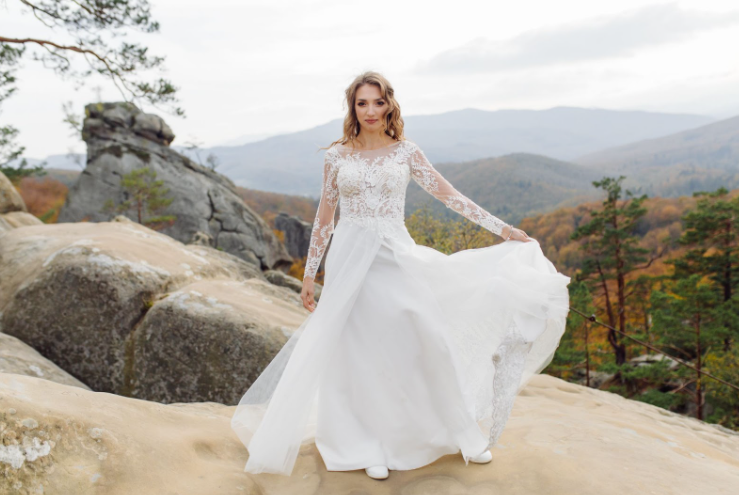 The Timeless Elegance of Long-Sleeve Wedding Dresses